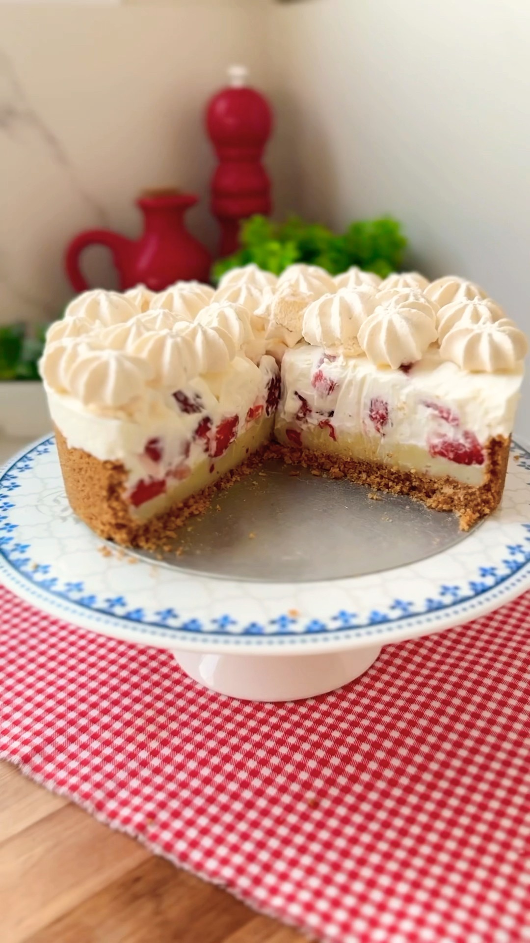 Torta de morangos